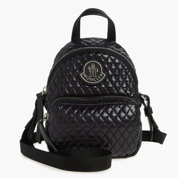 MONCLER Small Kilia Quilted Nylon Crossbody Bag - Picture 1 of 16
